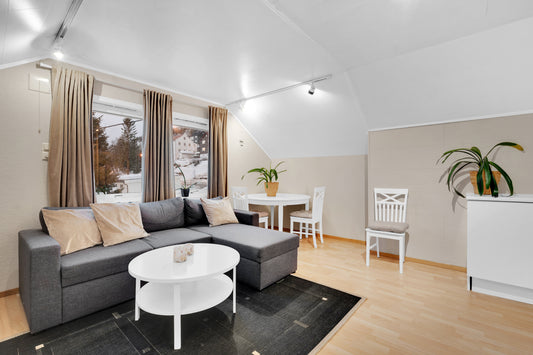 Top Floor, 1-Bedroom Apartment, With Fjord View – Central Position & Quiet Comfort