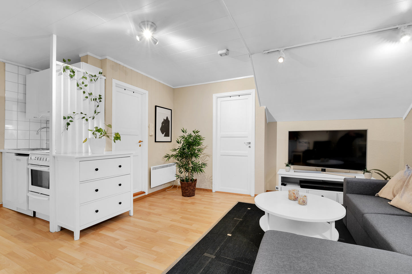 Top Floor, 1-Bedroom Apartment, With Fjord View – Central Position & Quiet Comfort