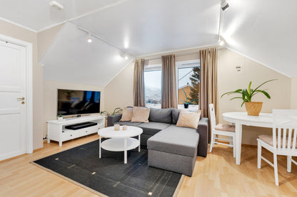 Top Floor, 1-Bedroom Apartment, With Fjord View – Central Position & Quiet Comfort